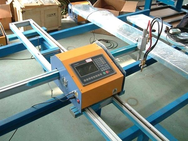 數控等離子切割鑽孔機用於鐵板切割金屬材料，如鐵銅不銹鋼碳板